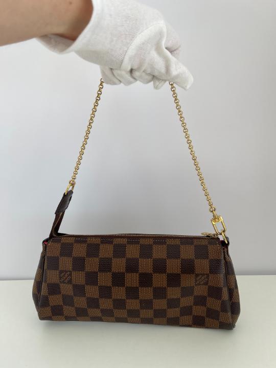 Louis Vuitton Damier Ebene Canvas Eva Pochette