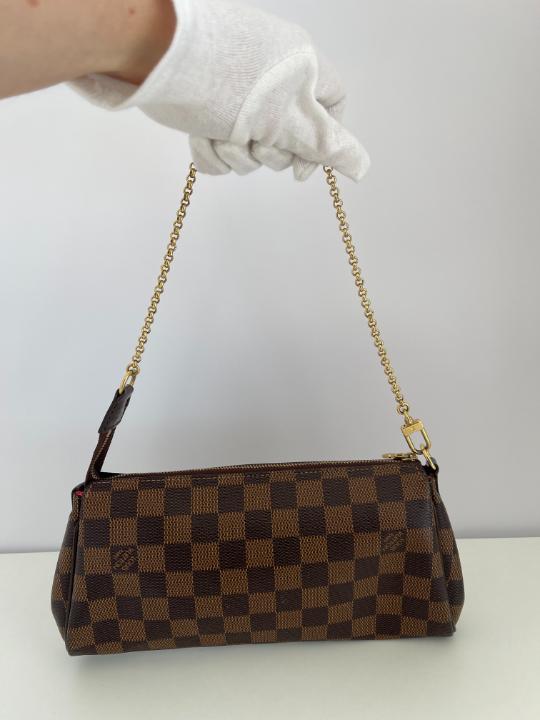 Louis Vuitton Damier Ebene Canvas Eva Pochette