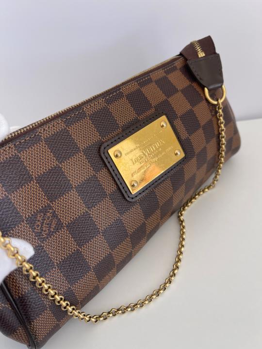 Louis Vuitton Damier Ebene Canvas Eva Pochette