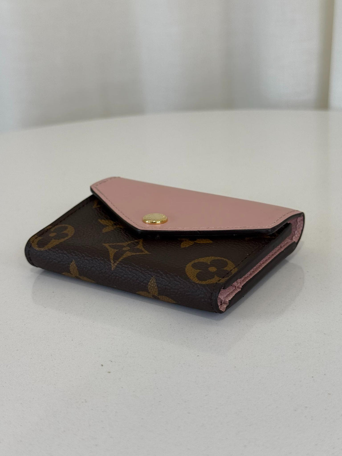 Louis Vuitton Zoé Wallet Monogram Canvas/Rose Ballerine