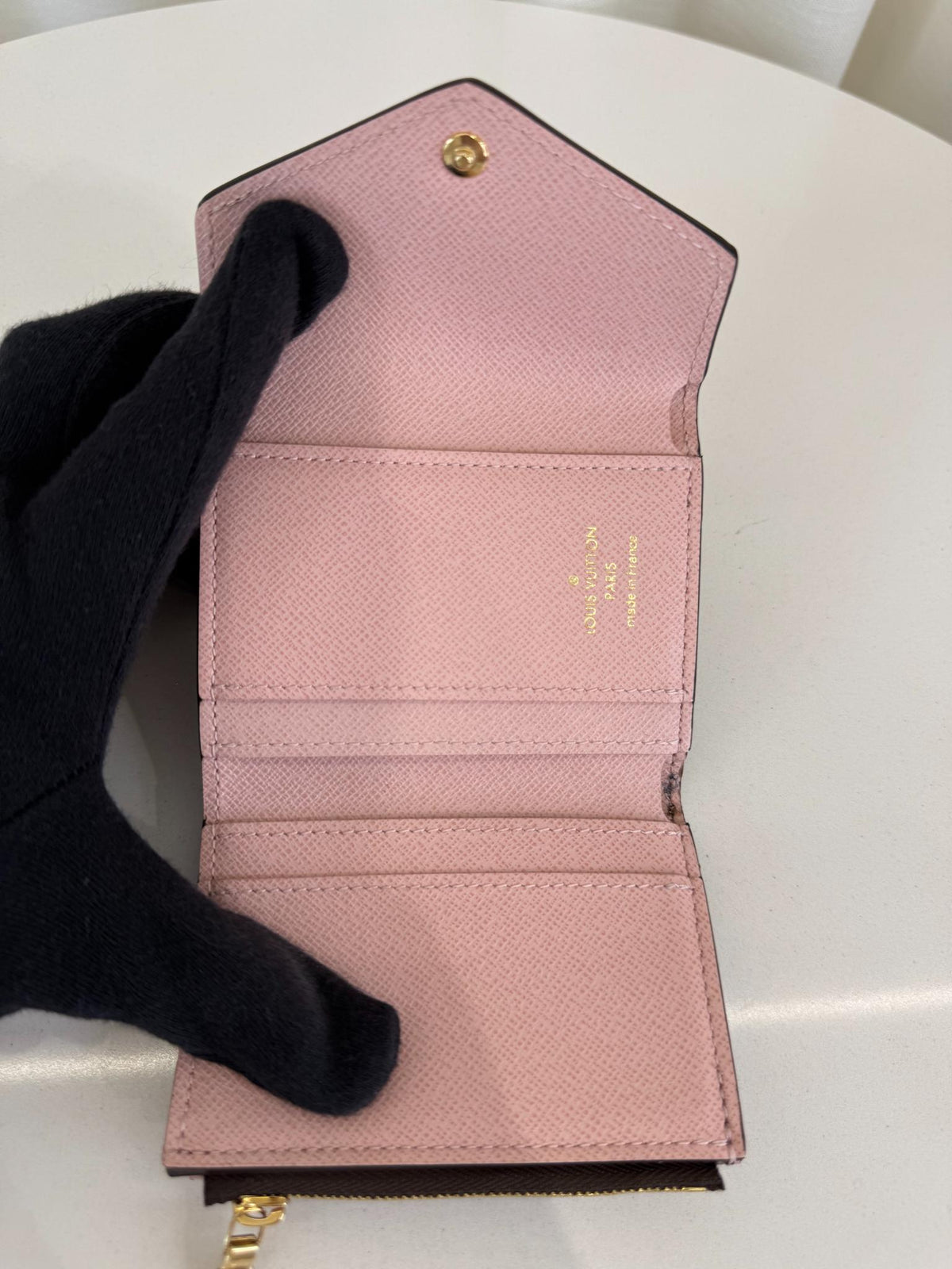 Louis Vuitton Zoé Wallet Monogram Canvas/Rose Ballerine