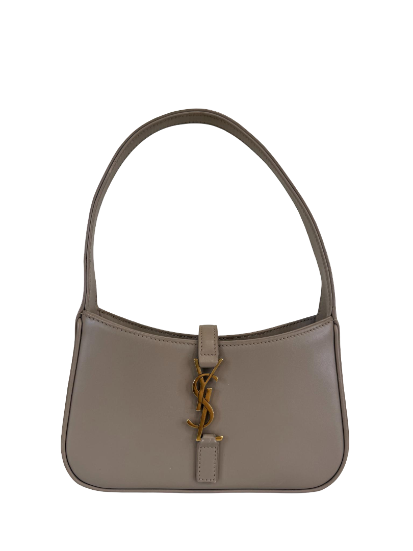 Saint Laurent Le 5 À 7 Smooth Leather Mini Hobo Bag