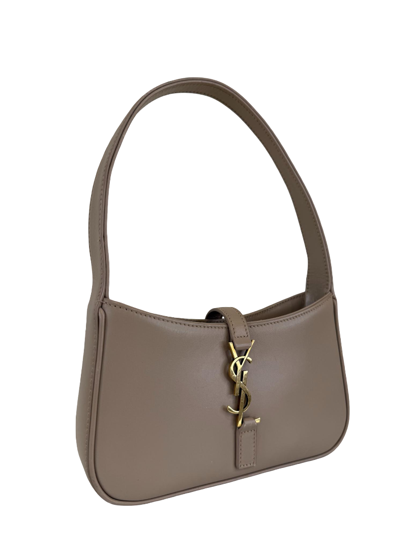 Saint Laurent Le 5 À 7 Smooth Leather Mini Hobo Bag