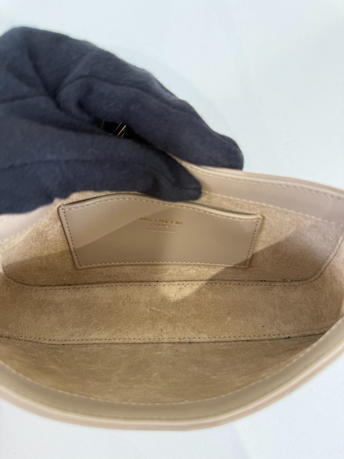 Saint Laurent Le 5 À 7 Smooth Leather Mini Hobo Bag