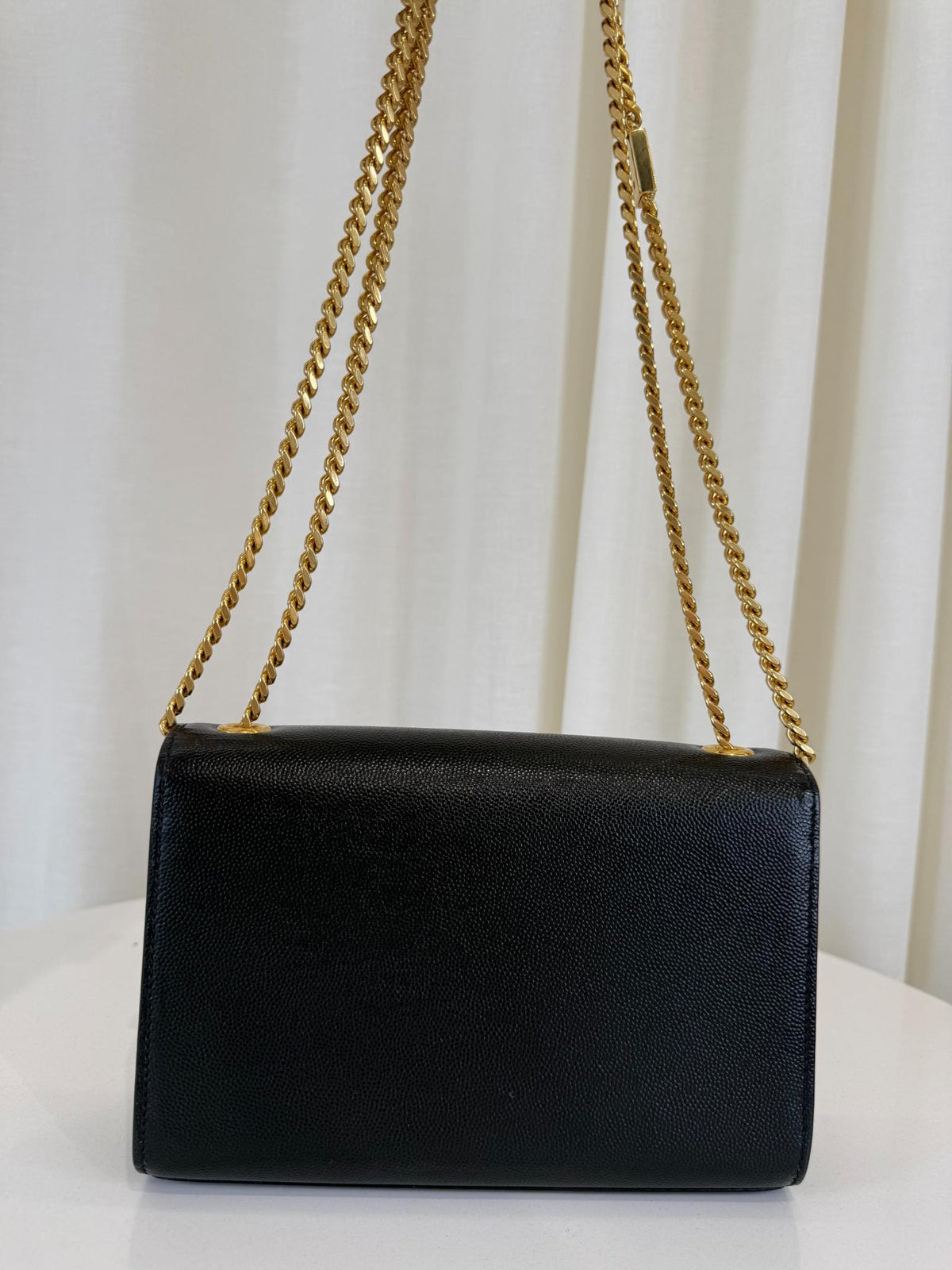 Saint Laurent Kate Small Grain de Poudre Shoulder Bag