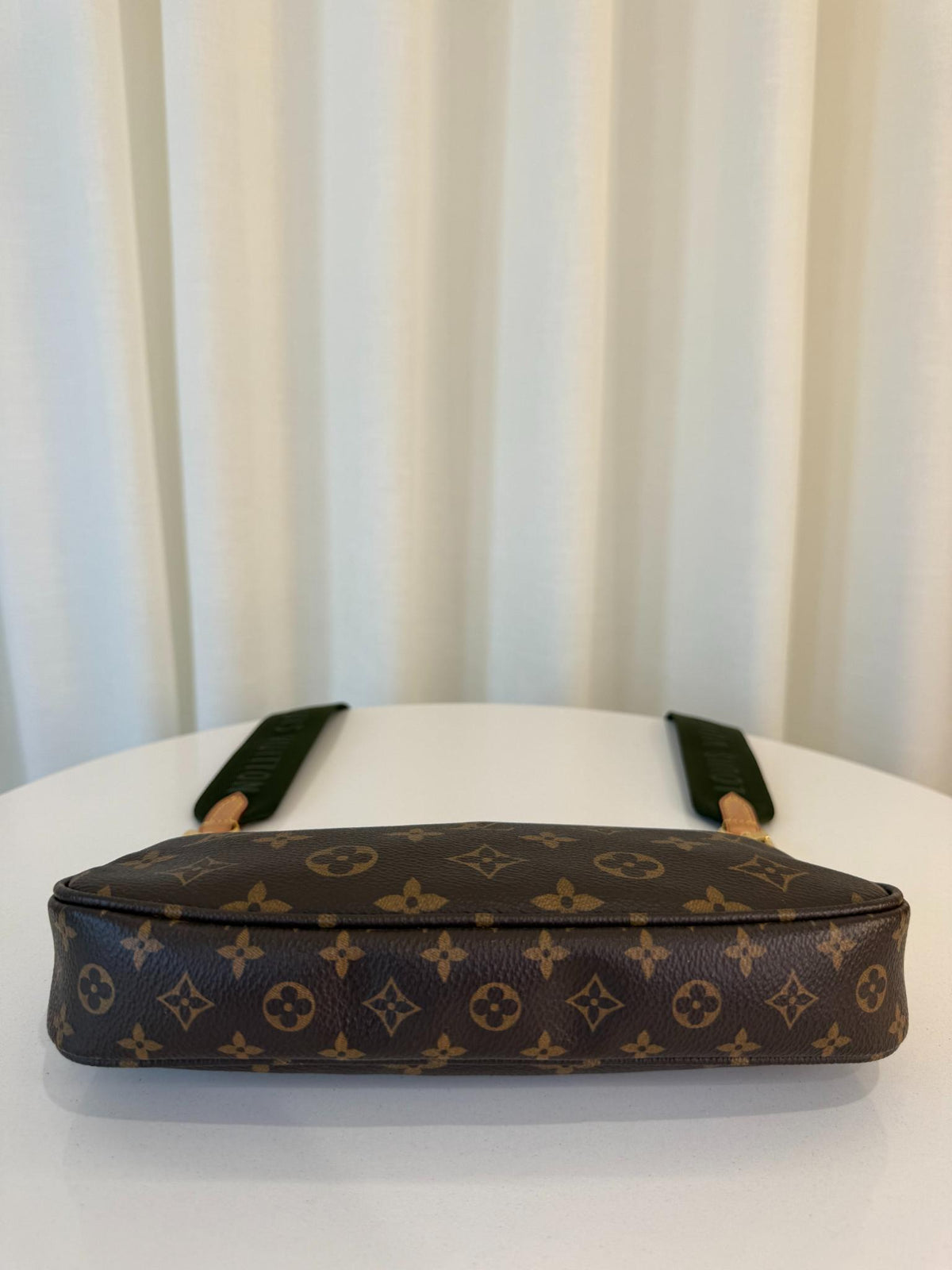 Louis Vuitton Multi Pochette Accessoires Khaki Strap Monogram Canvas