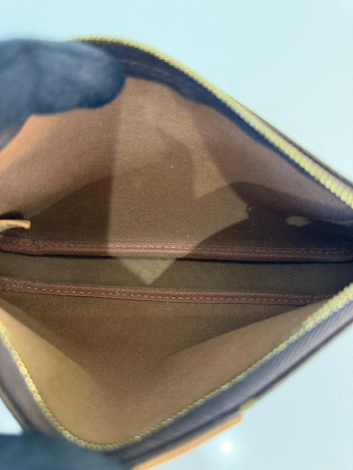 Louis Vuitton Multi Pochette Accessoires Khaki Strap Monogram Canvas