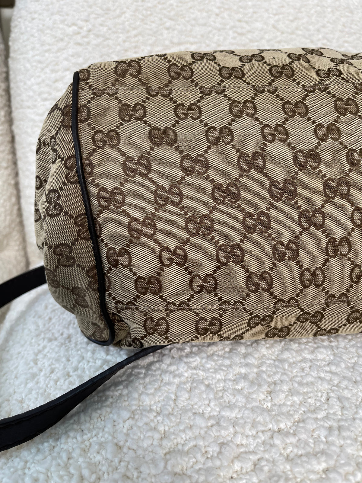 Gucci GG Canvas Sukey Boston Bag