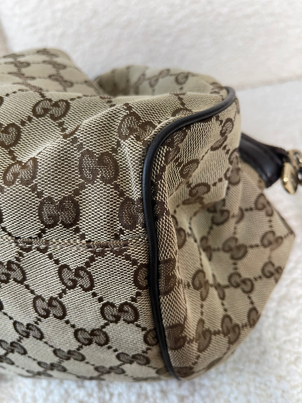 Gucci GG Canvas Sukey Boston Bag
