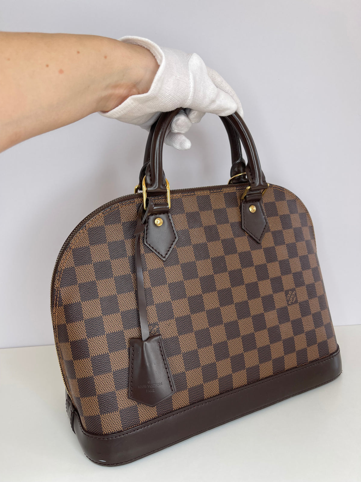 Louis Vuitton Damier Ebene Alma PM