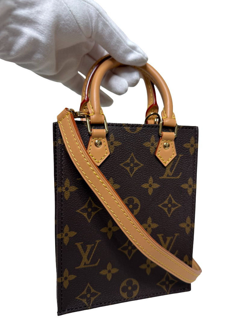 Louis Vuitton Petit Sac Plat Monogram Canvas