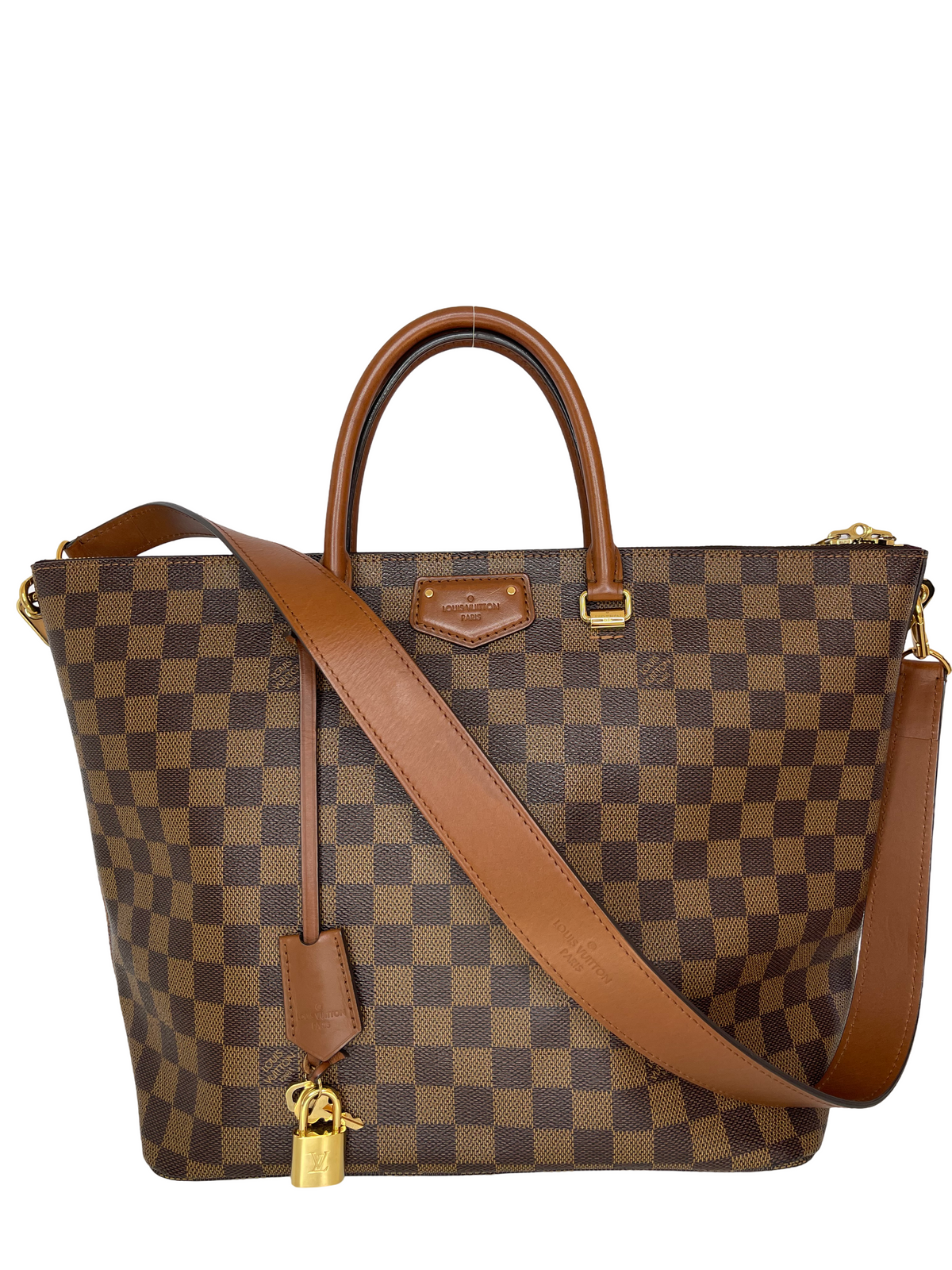 Louis Vuitton Damier Ebene Belmont 2Way Tote Bag