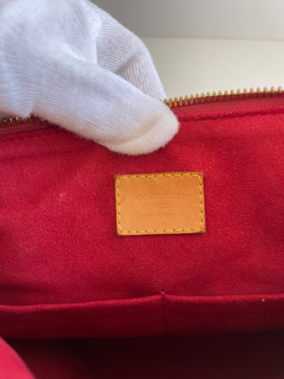 Louis Vuitton Pink Monogram Canvas Pallas MM Bag