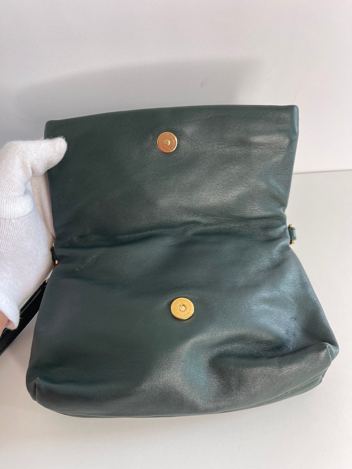 Dolce & Gabbana Green Soft Calfskin Small Bag