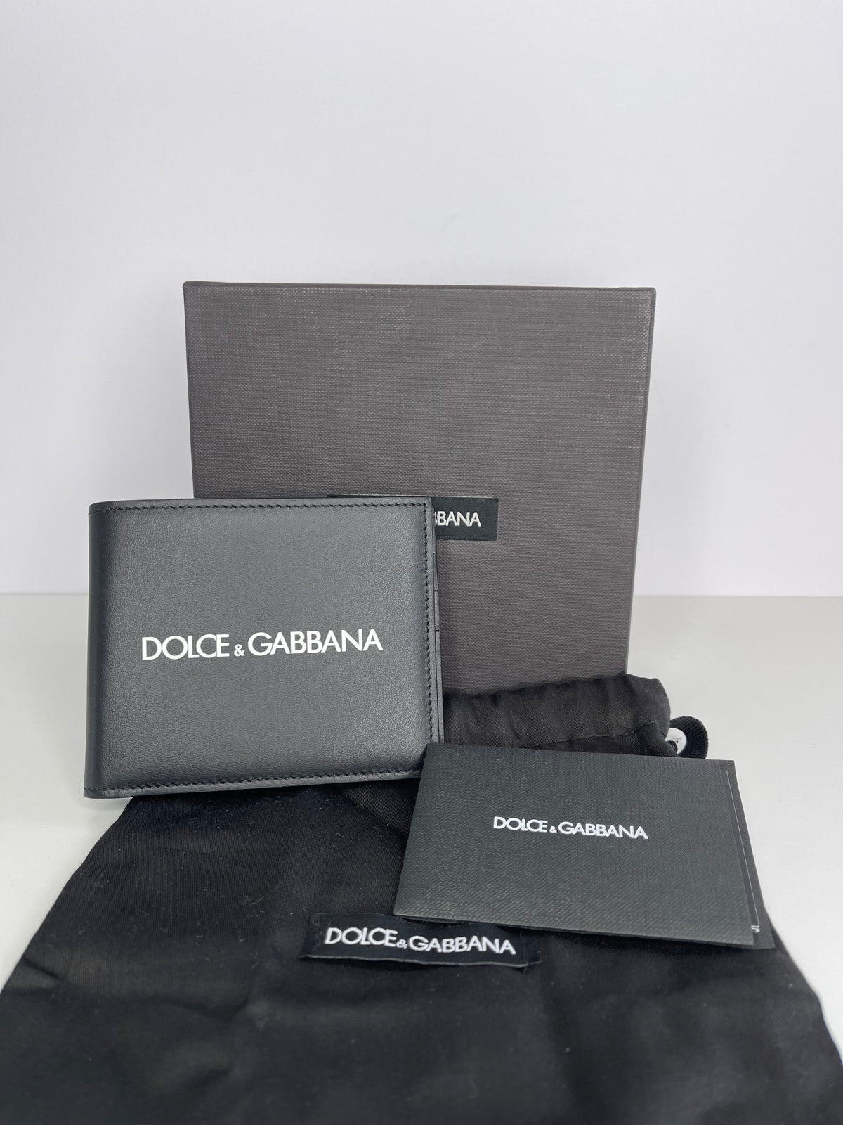Dolce & Gabbana Logo Bi-Fold Wallet