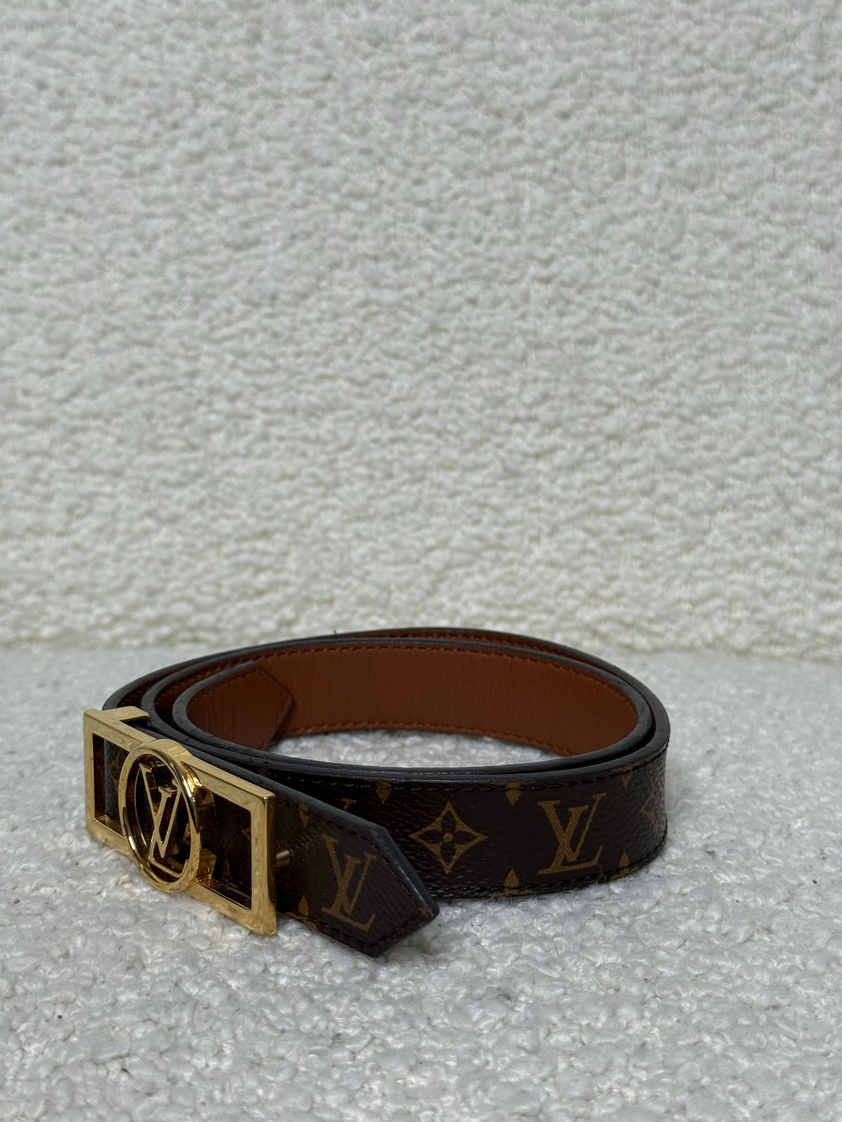 Louis Vuitton Dauphine Reversible Belt Monogram Canvas