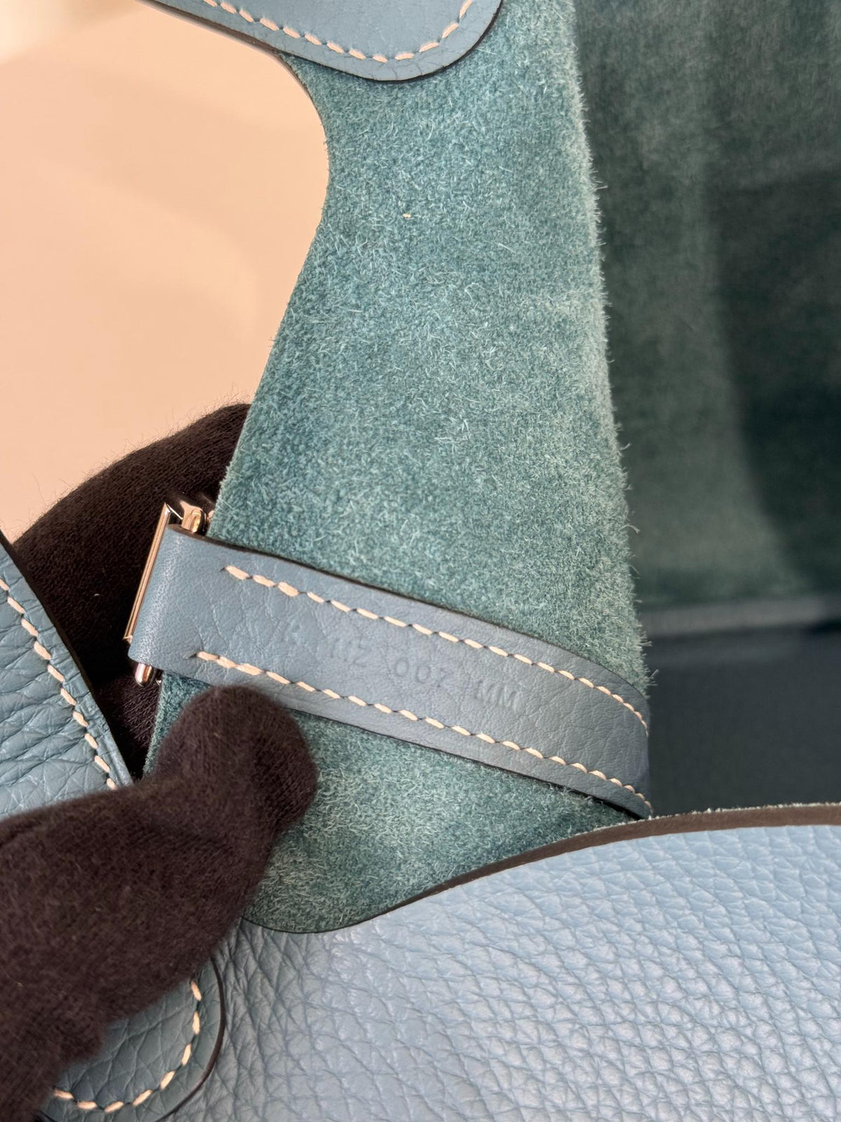 Hermès Picotin Lock 18 Bleu Jean Taurillon Clemence PHW
