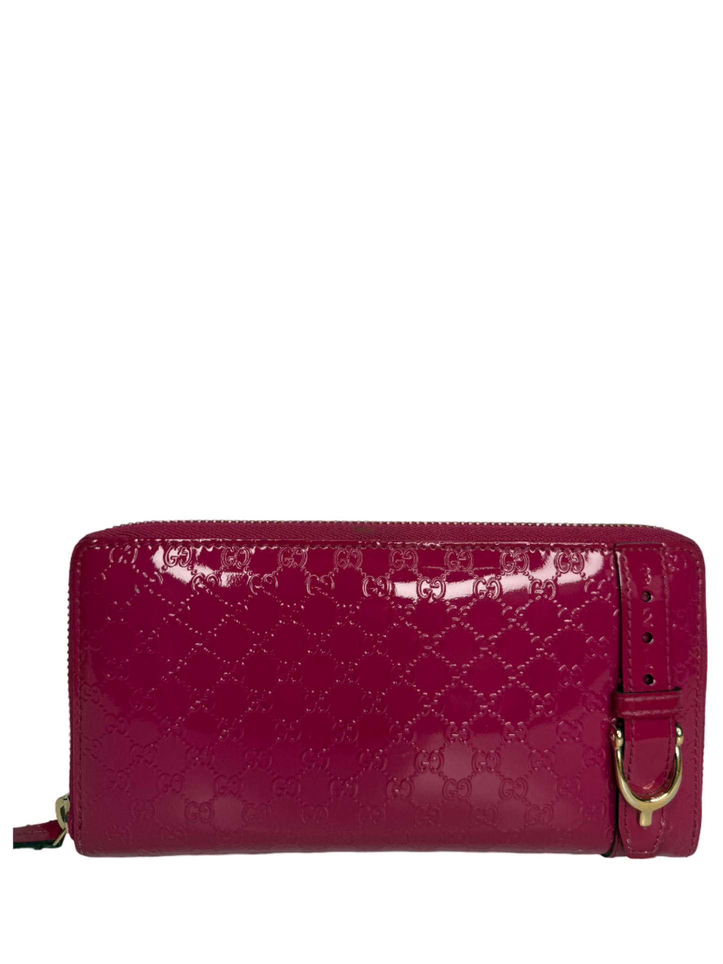 Gucci Fuchsia Microguccissima Nice Long Wallet