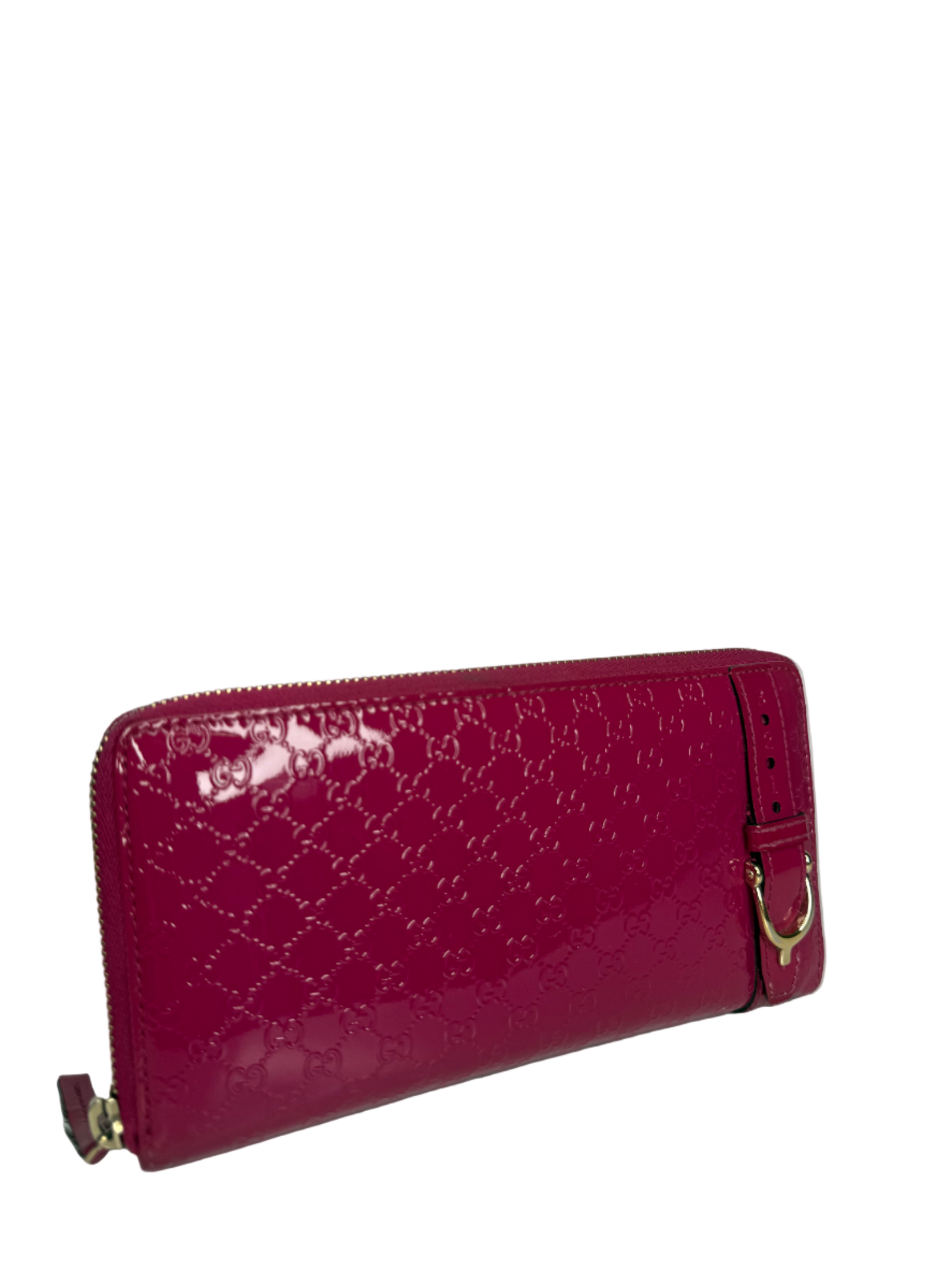 Gucci Fuchsia Microguccissima Nice Long Wallet