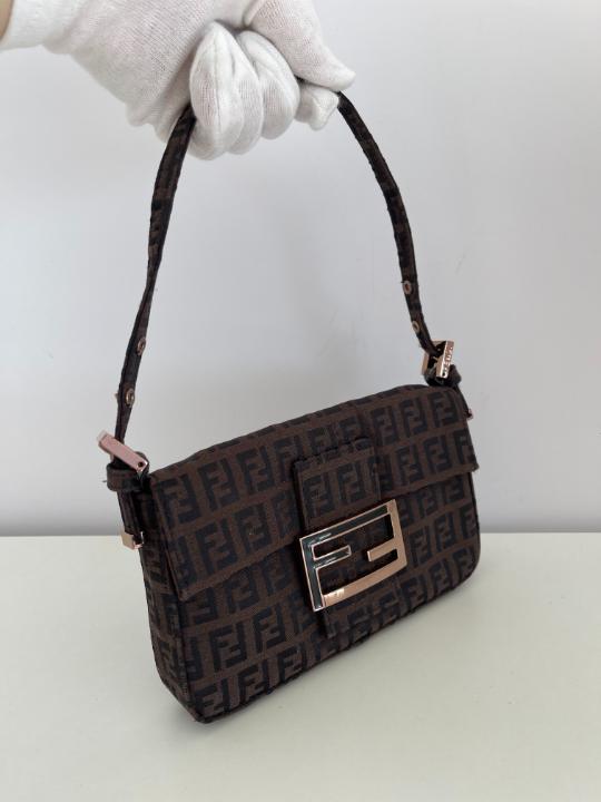 Fendi Zucchino Mini Mamma Baguette