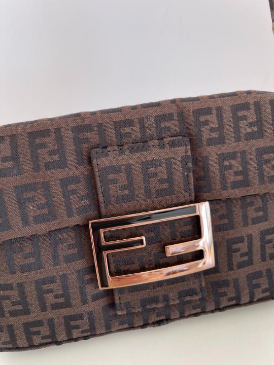 Fendi Zucchino Mini Mamma Baguette