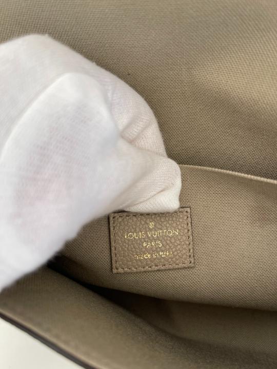 Louis Vuitton Félicie Pochette Monogram Empreinte Leather Crème