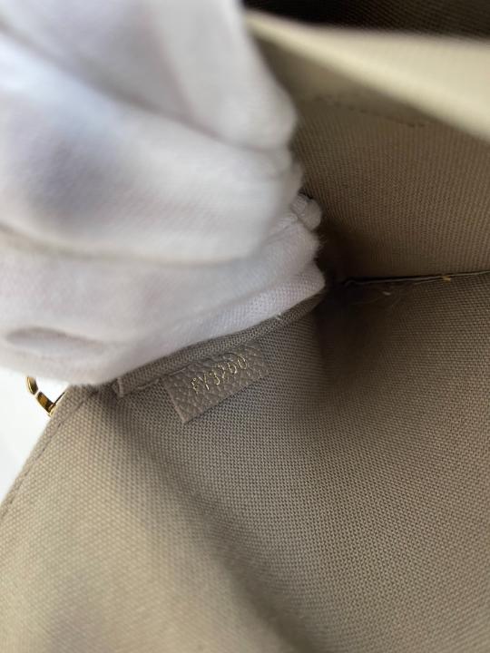 Louis Vuitton Félicie Pochette Monogram Empreinte Leather Crème