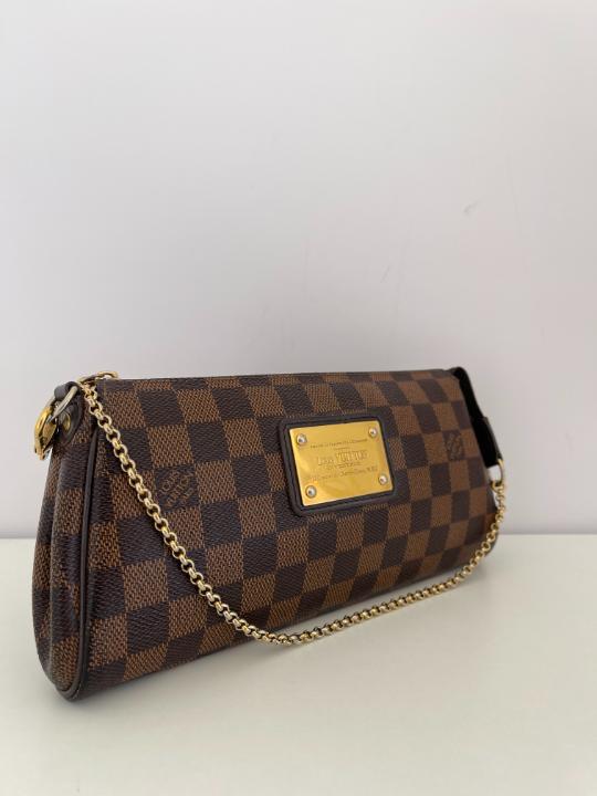 Louis Vuitton Damier Ebene Canvas Eva Pochette