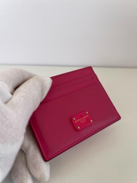 Dolce & Gabbana Pink Dauphine Card Holder
