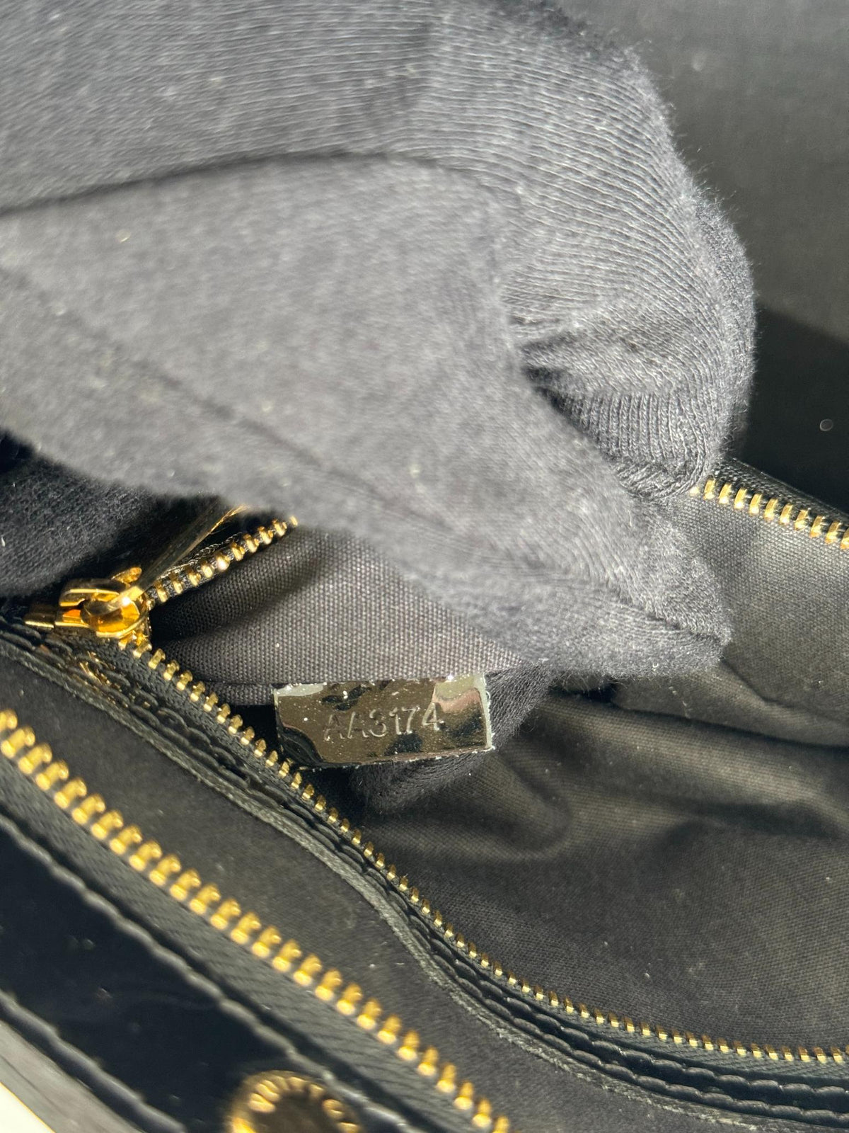 Louis Vuitton Monogram Vernis Brea MM Bag Black