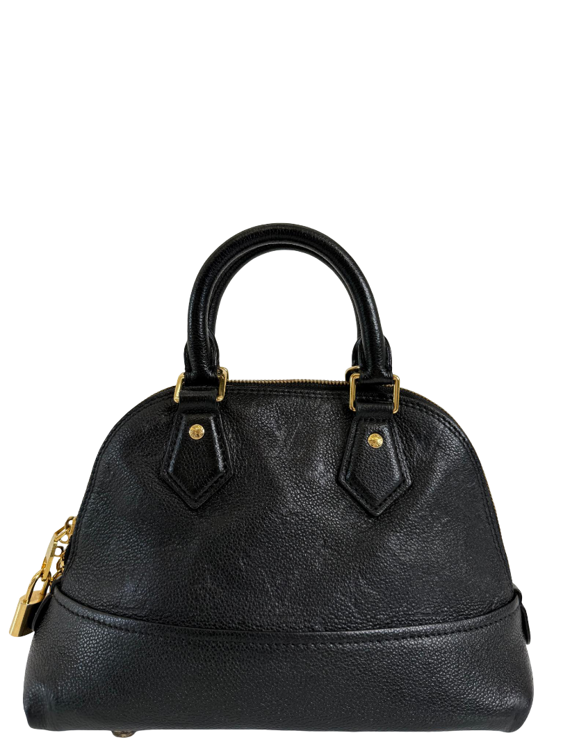 Louis Vuitton Neo Alma BB in Black Monogram Empreinte Leather