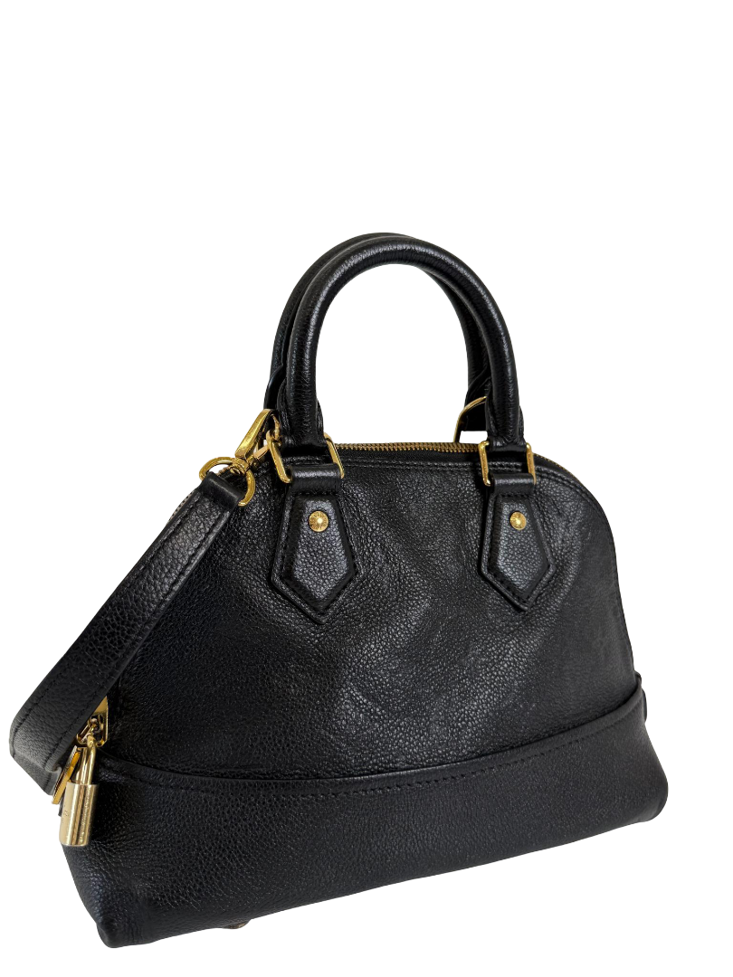 Louis Vuitton Neo Alma BB in Black Monogram Empreinte Leather
