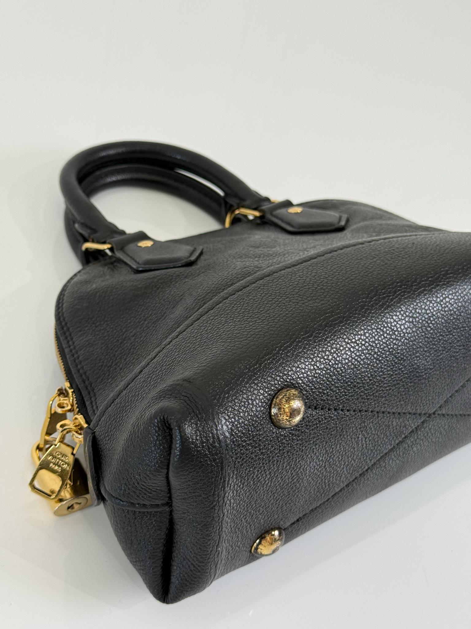 Louis Vuitton Neo Alma BB in Black Monogram Empreinte Leather