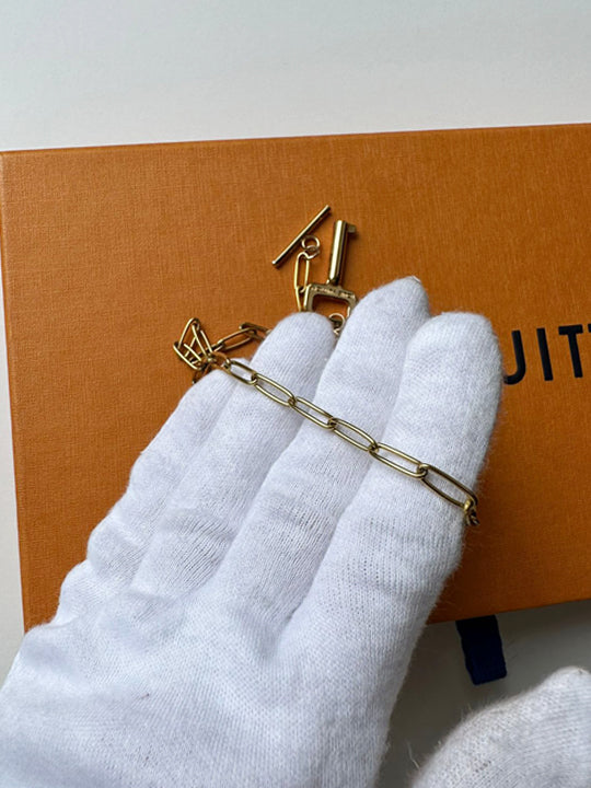 Louis Vuitton Key Logo Necklace