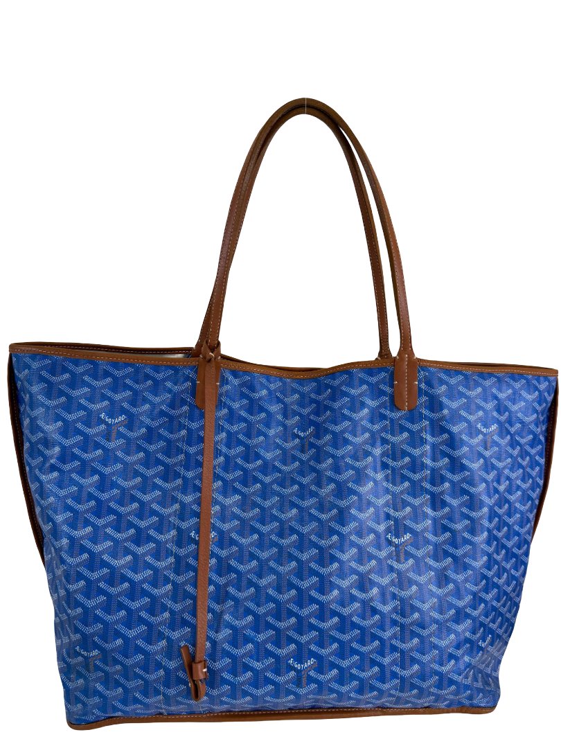Goyard Saint Louis GM Sky Blue Goyardine Canvas