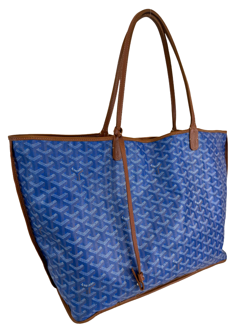 Goyard Saint Louis GM Sky Blue Goyardine Canvas