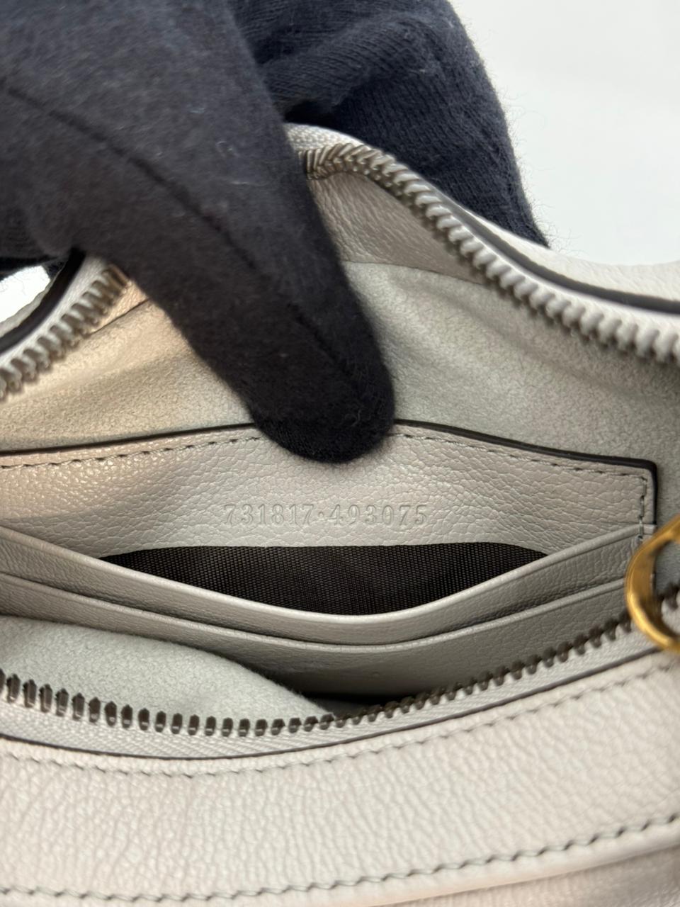 Gucci Small Aphrodite Light Taupe Shoulder Bag