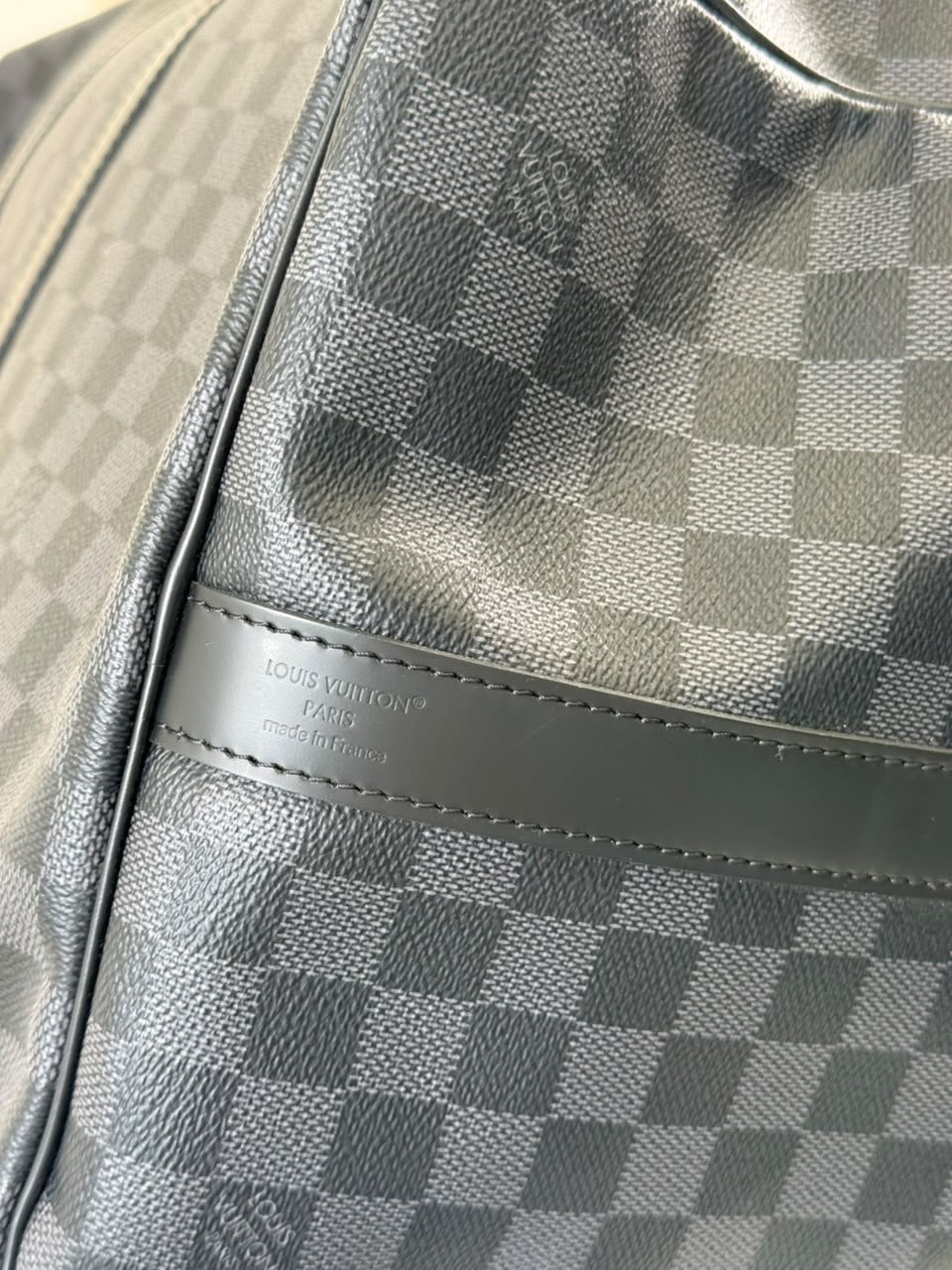Louis Vuitton Keepall Bandoulière 55 Damier Graphite Canvas