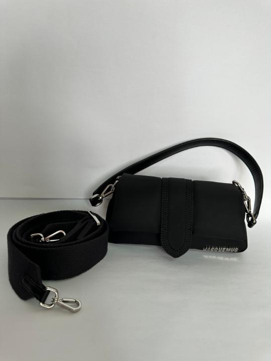 Jacquemus Black Le Petit Bambimou Nylon Bag