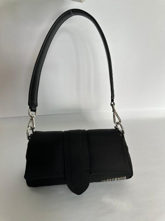 Jacquemus Black Le Petit Bambimou Nylon Bag