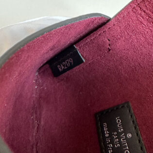 Louis Vuitton N60255 Alpha Triple Pouch Bag Second Damier Graphite