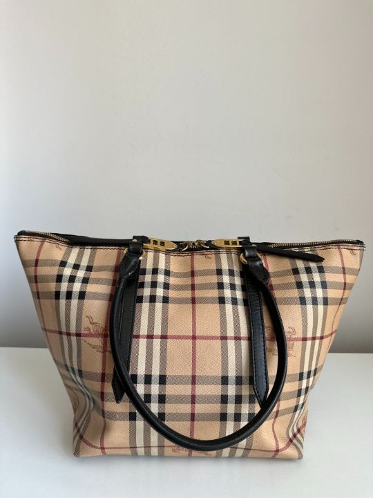 Burberry haymarket salisbury outlet tote