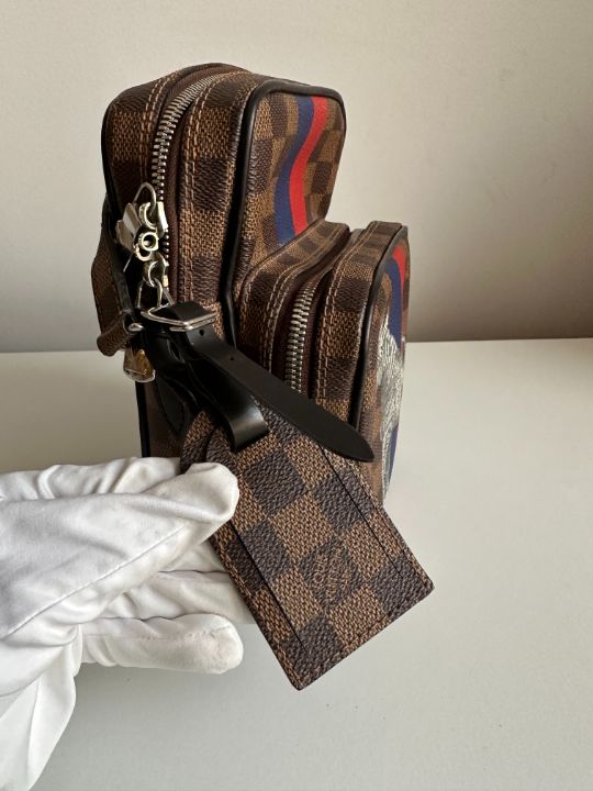 Louis Vuitton e Bag Limited Edition Chapman Savane Damier - Vilma's  Vault